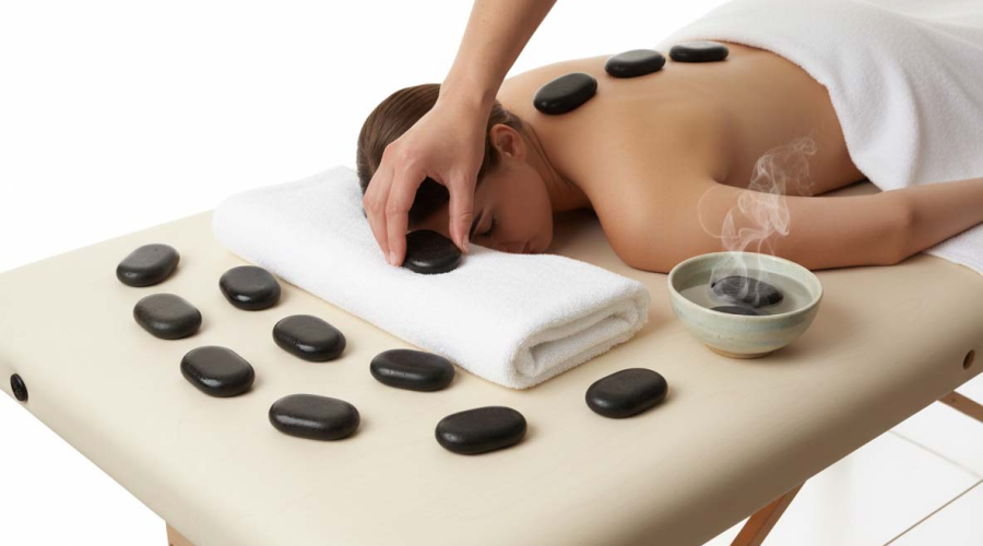 Healing with Hot Stone Massage